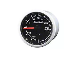 Turbosmart 52mm Mechanical Boost Gauge; 30 PSI (Universal; Some Adaptation May Be Required)