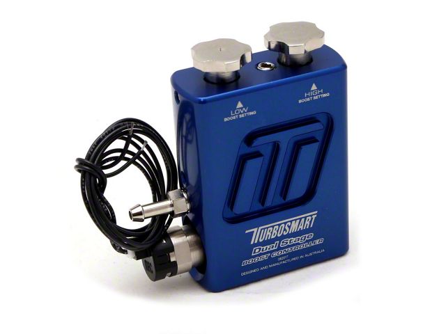 Turbosmart Dual Stage V2 Boost Controller; Blue (Universal; Some Adaptation May Be Required)