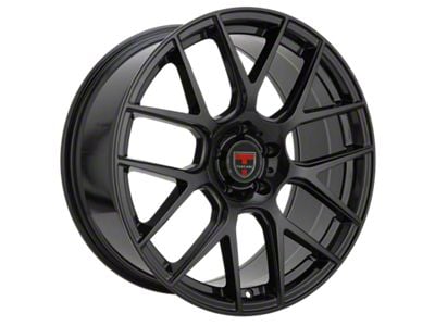 Tuscani 204 Gloss Black Wheel; 20x9 (10-14 Mustang)