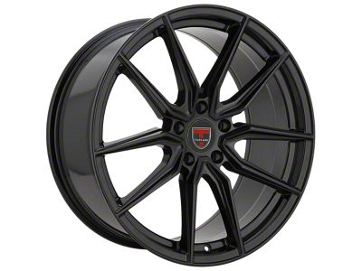 Tuscani 202 Gloss Black Wheel; 20x9 (2024 Mustang)