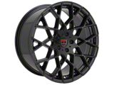 Tuscani 203 Gloss Black Wheel; 20x9; 35mm Offset (24-26 Mustang)