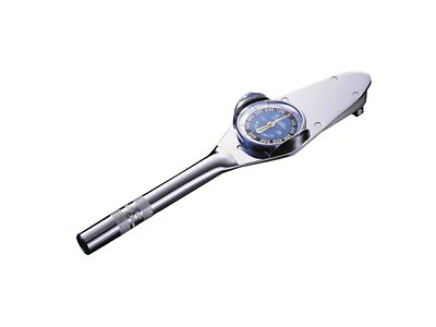 3/8-Inch Drive Dial Type Wrench with Memory; 120 to 600 in-lb.