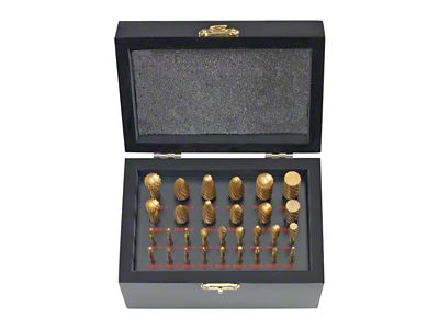 Carbide Grinding Burr Mega Kit; 30-Piece