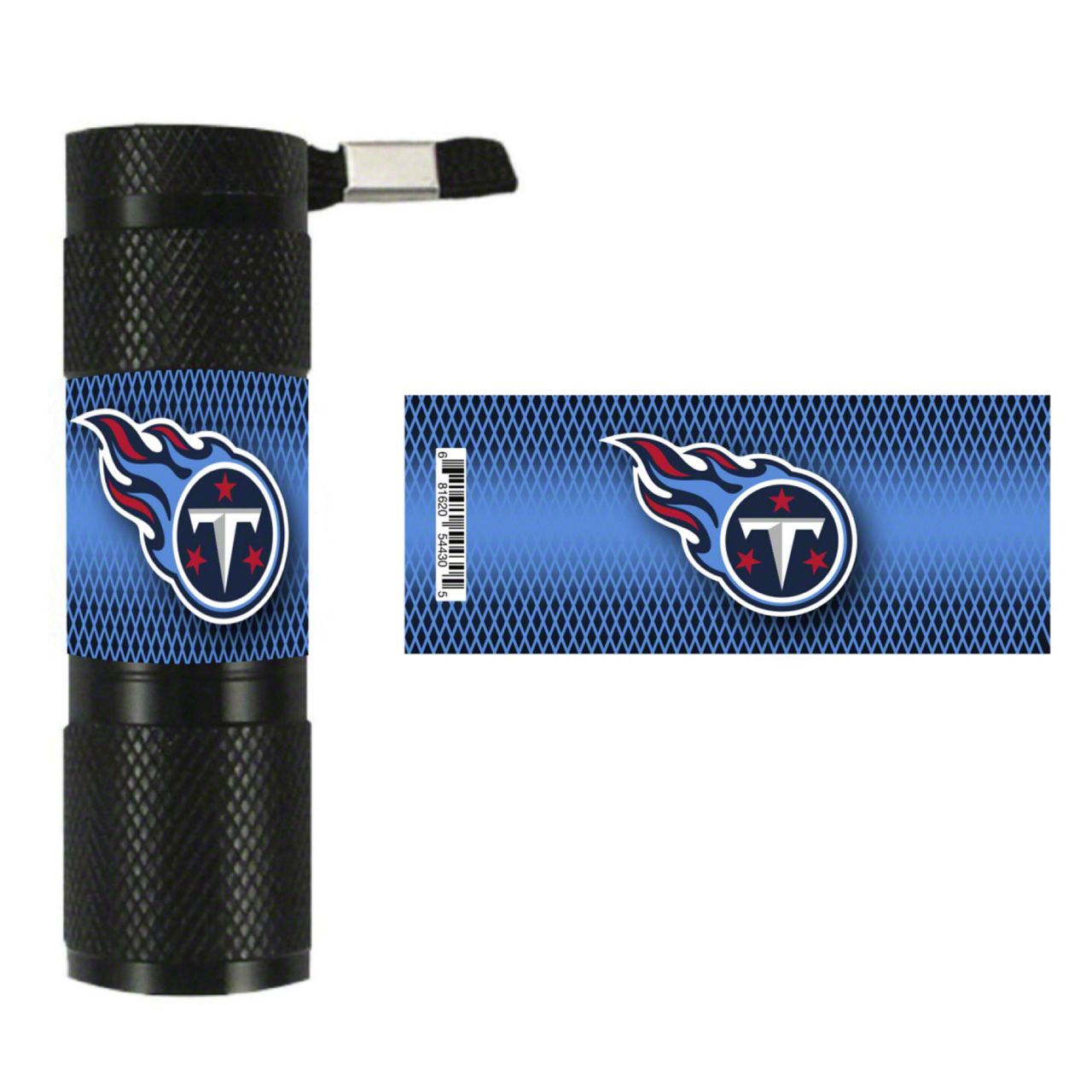 Universal AM Flashlight with Tennessee Titans Logo; Blue - Free Shipping