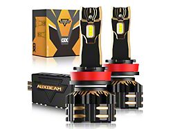 GX Series 6500K LED Headlight Bulbs; 9005/HB3/H10 