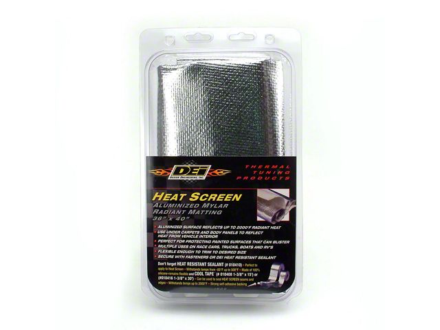 Universal Radiator Screen Universal AM Heat Screen without Adhesive; 36-Inch x 40-Inch (Universal ...