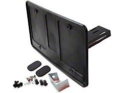 Hide-A-Way License Plate Holder; Manual (Universal; Some Adaptation May Be Required)