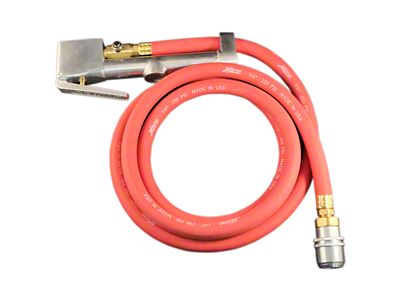 Large Bore Tire Inflator Gauge with Kwik Connect Air Chuck