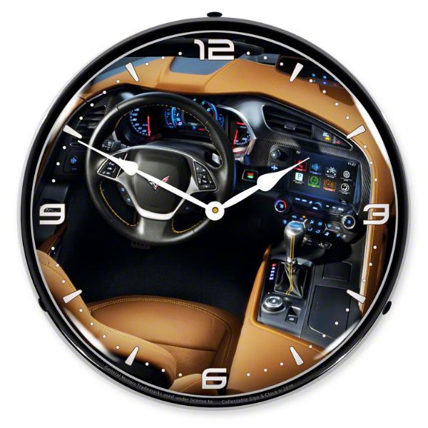 Universal AM LED Clock; C7 Dash - Free Shipping