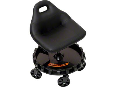 ProGear Mobile Rolling Gear Race Seat; Carbon Fiber