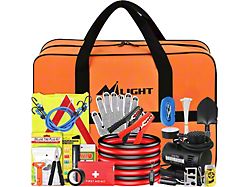 Roadside Emergency Kit; 20-Piece 