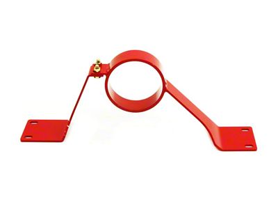 UMI Performance 2-Piece Driveshaft Loop; Red (93-02 Camaro)