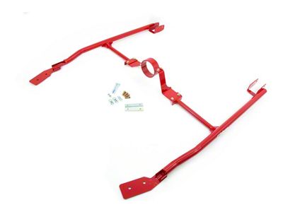 UMI Performance 3-Point Subframe Connector and Driveshaft Loop Kit; Red (93-02 Camaro Coupe)