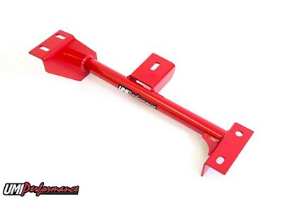 UMI Performance 4L80E Transmission Crossmember; Red (98-02 Camaro)