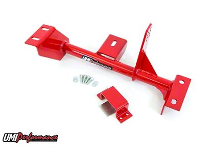 UMI Performance 4L80E Transmission Torque Arm Relocation Kit; Red (98-02 Camaro)