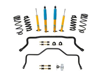 UMI Performance Bilstein Shock, Lowering Spring and Sway Bar Kit; Black (93-02 Camaro)