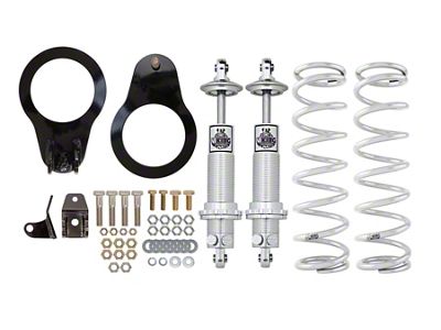 UMI Performance Drag Race Double Adjustable Rear Coil-Over Kit; 0 to -2-Inch Ride Height; 110 lb. Spring Rate (93-02 Camaro)