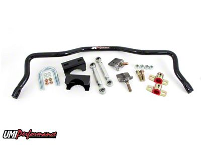 UMI Performance Drag Rear Sway Bar for 3-Inch Rear Axle Tubes; Black (93-02 Camaro)