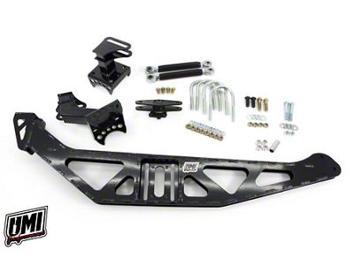 UMI Performance Fabricated Watts Link; Black (93-02 Camaro w/ 2.75-Inch Axle Diameter)
