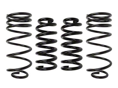 UMI Performance Front and Rear Lowering Springs; 1.25-Inch/1.50-Inch (93-02 Camaro)