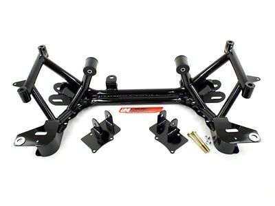 UMI Performance K-Member with SBC/BBC Motor Mounts; Black (93-02 Camaro)