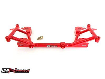 UMI Performance K-Member without Motor Mounts; Red (93-02 Camaro)