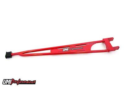 UMI Performance Non-Adjustable Transmission Mounted Torque Arm; Red (93-02 Camaro)