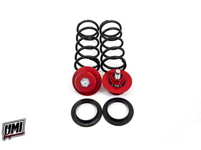 UMI Performance Race Rear Weight Jack System; 200 lb. Spring Rate; Red (93-02 Camaro)