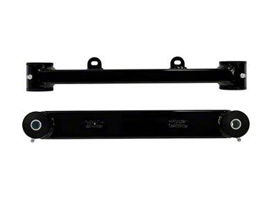 UMI Performance Rear Toe Rods; Poly Bushings; Black (10-15 Camaro)