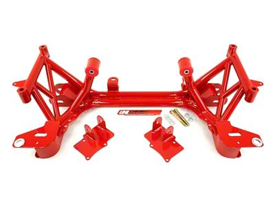 UMI Performance Road Race K-Member with SBC/BBC Motor Mounts; Red (93-02 Camaro)
