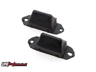 UMI Performance Rubber Bump Stops; Rear (93-02 Camaro)