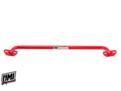 UMI Performance Shock Tower Brace; Chromoly; Red (93-02 5.7L Camaro)