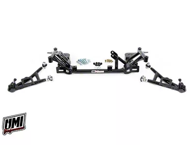 UMI Performance Stage 1 Drag Front End Handling Suspension Package; Black (93-97 5.7L Camaro, Excluding 30th Anniversary SS)