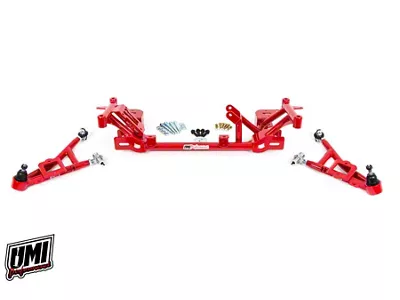 UMI Performance Stage 1 Drag Front End Handling Suspension Package; Red (93-97 5.7L Camaro, Excluding 30th Anniversary SS)