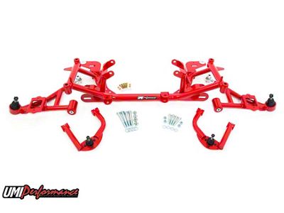 UMI Performance Stage 2 Street Front End Handling Suspension Package; Red (98-02 5.7L Camaro)