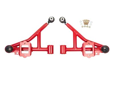 UMI Performance Street Front Lower A-Arms; Red (93-02 Camaro)