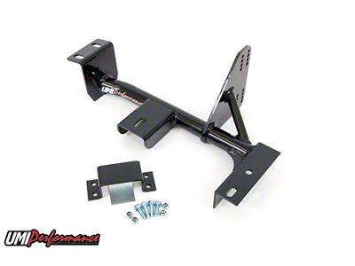 UMI Performance TH350 Transmission Torque Arm Relocation Kit; Black (93-97 Camaro)