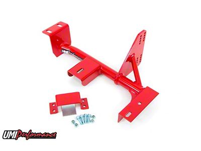 UMI Performance TH350 Transmission Torque Arm Relocation Kit; Red (93-97 Camaro)