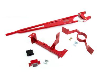 UMI Performance Torque Arm, Relocation and Driveshaft Loop Combo Kit; Black (98-02 Camaro w/ Automatic Transmission)