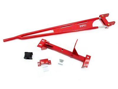 UMI Performance Torque Arm and Relocation Kit; Black (98-02 Camaro w/ Manual Transmission)