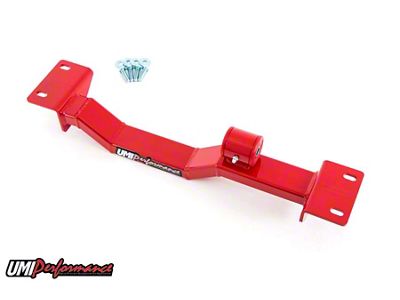 UMI Performance Tunnel Brace Mount for Long Tube Headers; Red (93-02 Camaro)