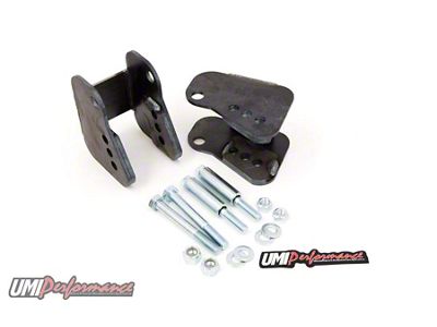 UMI Performance Weld-In Rear Lower Control Arm Relocation Brackets (93-02 Camaro w/ Moser Rear End)
