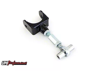 UMI Performance Adjustable Rear Upper Control Arm; Black (05-10 Mustang)