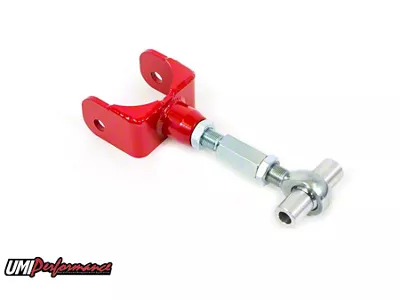 UMI Performance Adjustable Rear Upper Control Arm; Red (05-10 Mustang)