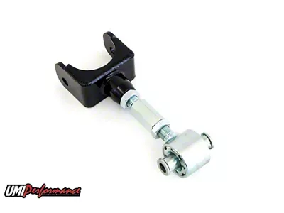 UMI Performance Adjustable Rear Upper Control Arm; Roto-Joint; Black (05-10 Mustang)