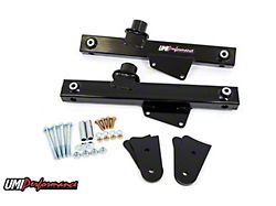 UMI Performance Rear Lift Bars; Black (79-98 Mustang)