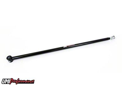 UMI Performance Single Adjustable Rear Panhard Bar; Rod End; Black (05-14 Mustang)
