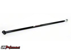 UMI Performance Single Adjustable Rear Panhard Bar; Roto-Joint; Black (05-14 Mustang)