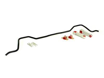 UMI Performance Solid Tubular Rear Sway Bar; Black (05-14 Mustang)