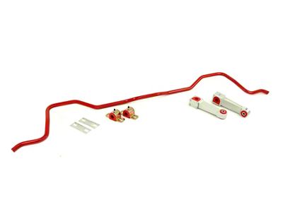 UMI Performance Solid Tubular Rear Sway Bar; Red (05-14 Mustang)